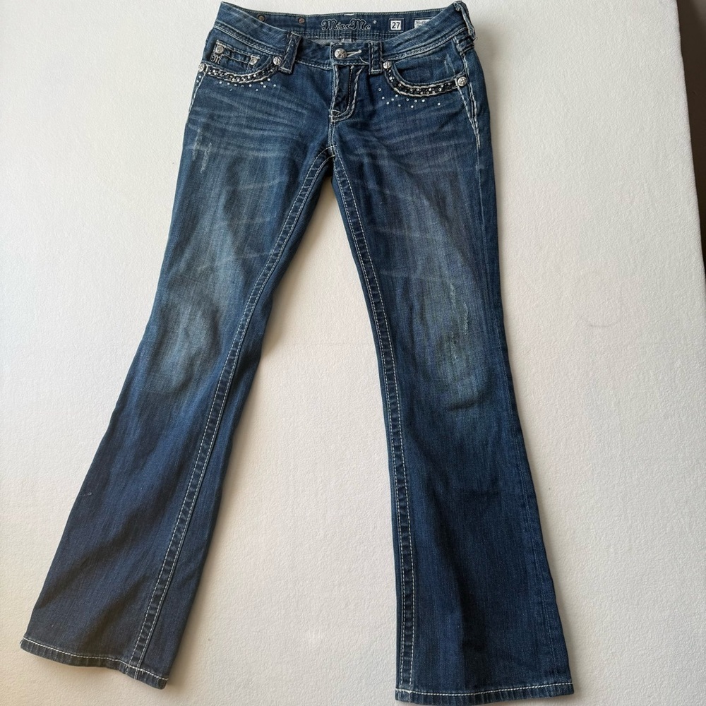 Miss Me Bootcut Denim Jeans 27 - Picture 1 of 11